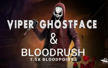 viper ghostface dead by daylight dbd bloodrush event double bloodpoints lbd