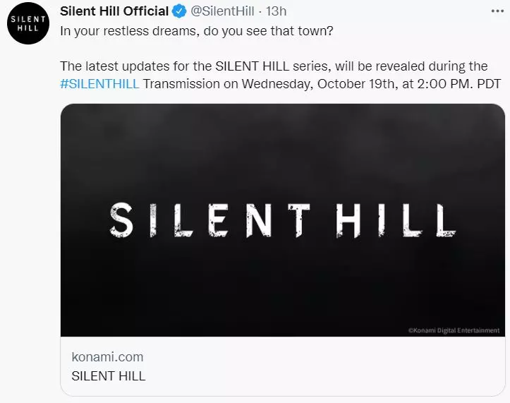 silent hill october event kojima dead by daylight leaksbydaylight dbd behaviour interactive playstation ps4 ps5 nintendo switch game pass xbox